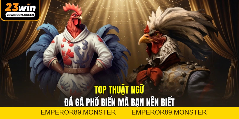 Các Thuật Ngữ Đá Gà Cơ Bản Mà Người Chơi Cần Nắm Rõ