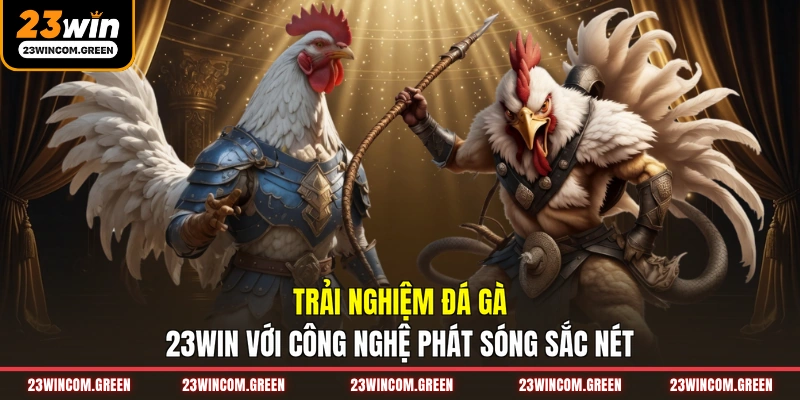 Đá Gà 23WIN - Trải Nghiệm Cá Cược Đỉnh Cao Cho Kê Thủ